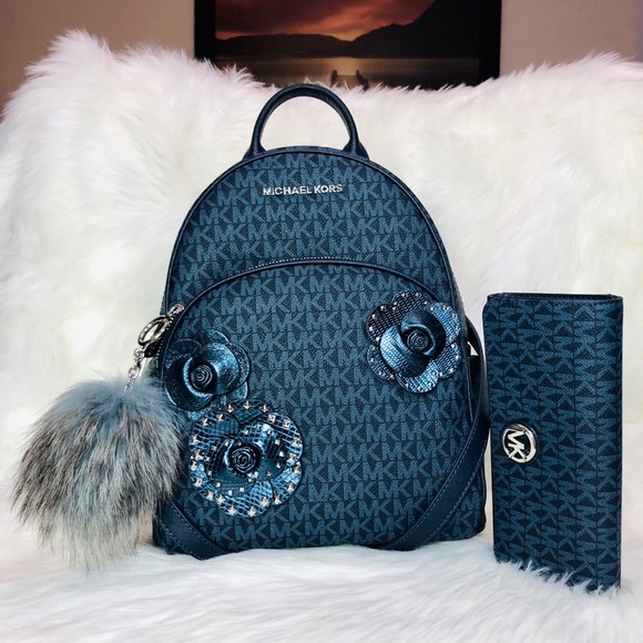 Michael Kors Handbags - 3PCS Michael Kors Abbey Backpack Wallet Charms Set